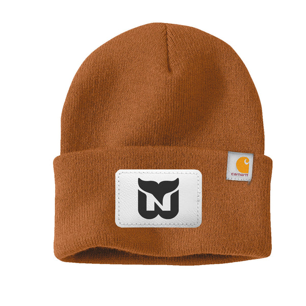 Newport Whalers Leather Patch Carhartt Watch Beanie