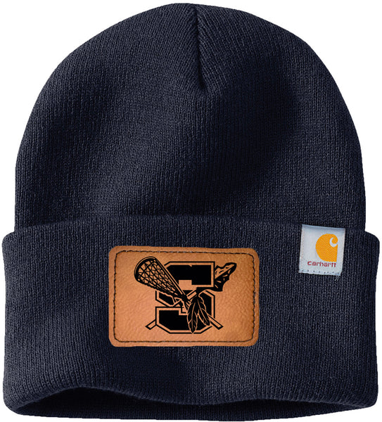 Seekonk Warriors Leather Patch Carhartt Watch Beanie