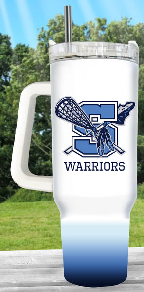 Warriors Lacrosse 40oz Tumbler