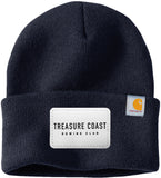 Treasure Coast Rowing Club Leather Patch Carhartt Watch Beanie