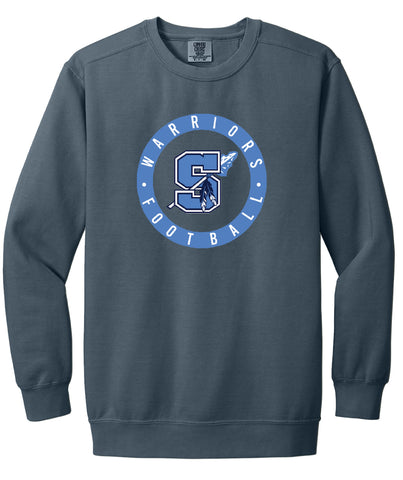 Seekonk Football Comfort Colors Ringspun Crewneck