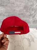 USA Leather Patch Hat