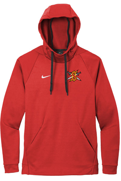 Red Raiders New Logo* Hockey Nike Therma-FIT Pullover Fleece Hoodie