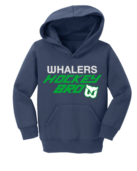 Newport Whalers Hockey Bro Hoodie