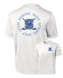 Seekonk Golf Team Double Logo Dri-Fit Tee