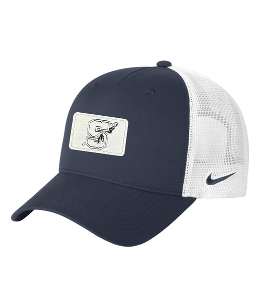 Seekonk Football Nike Snapback Mesh Trucker Cap with Engraved Patch