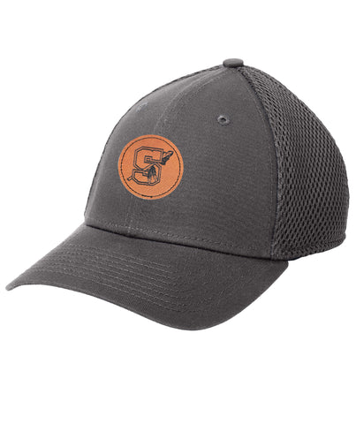 Seekonk Football Stretch Mesh Cap with Engraved Patch