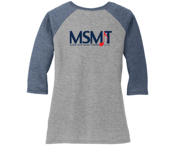 Maine State Music Theatre Ladies Vintage Raglan