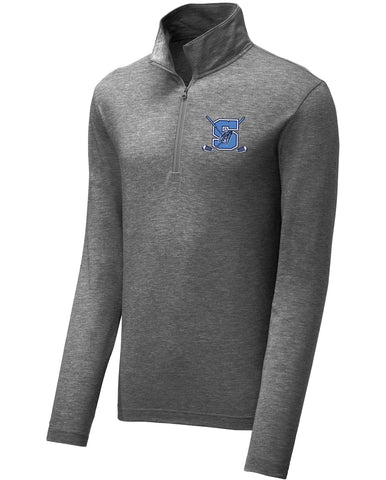 Seekonk Golf Team PosiCharge Tri-Blend Wicking 1/4-Zip Pullover