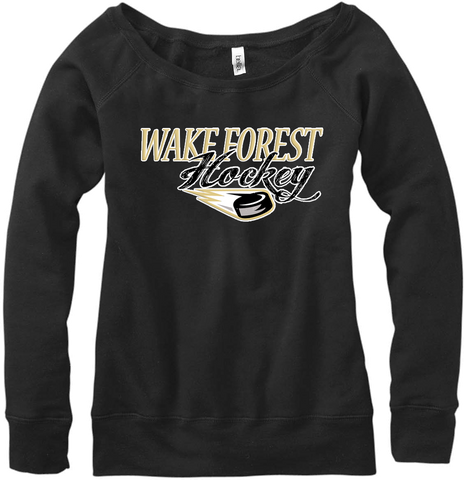 Wake Forest Hockey Slouchy Sweatshirt