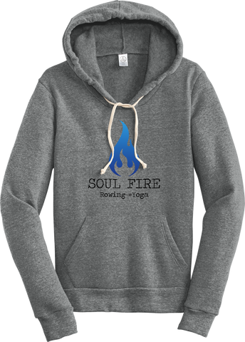 SOUL FIRE Rowing → Yoga Ladies Eco-Jersey Cool-Down Hoodie