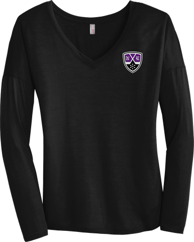 New England Hockey Club Ladies Drapey Long Sleeve Tee