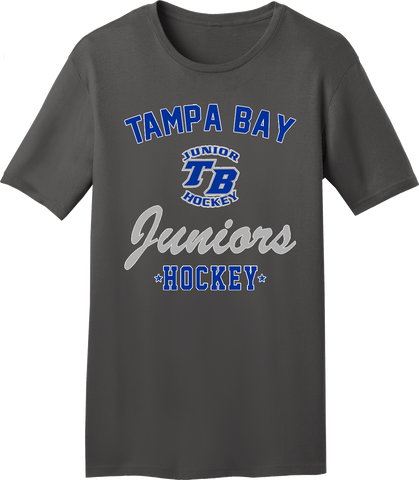 Tampa Bay Juniors Charcoal Gray T-shirt with Player Number