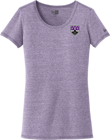 NEHC NewEra Ladies Tri-Blend Performance Scoop Tee