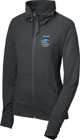 Newsome Ladies Sport-Wick Stretch Full-Zip Jacket