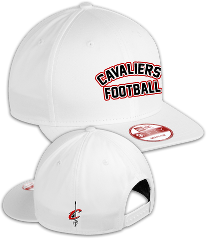 Cavaliers Football NewEra Flat Bill Snap Back Cap