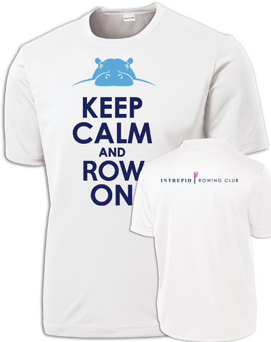 Intrepid Rowing Club Keep Calm Land Dri-Fit Tee