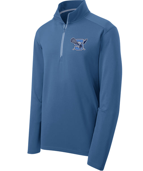 Warriors Lacrosse Sport-Wick Textured 1/4-Zip Pullover