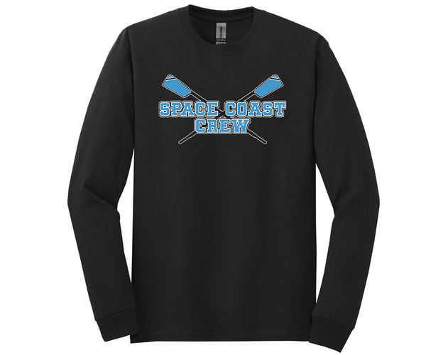 Space Coast Crew Logo Long Sleeve Cotton Tee